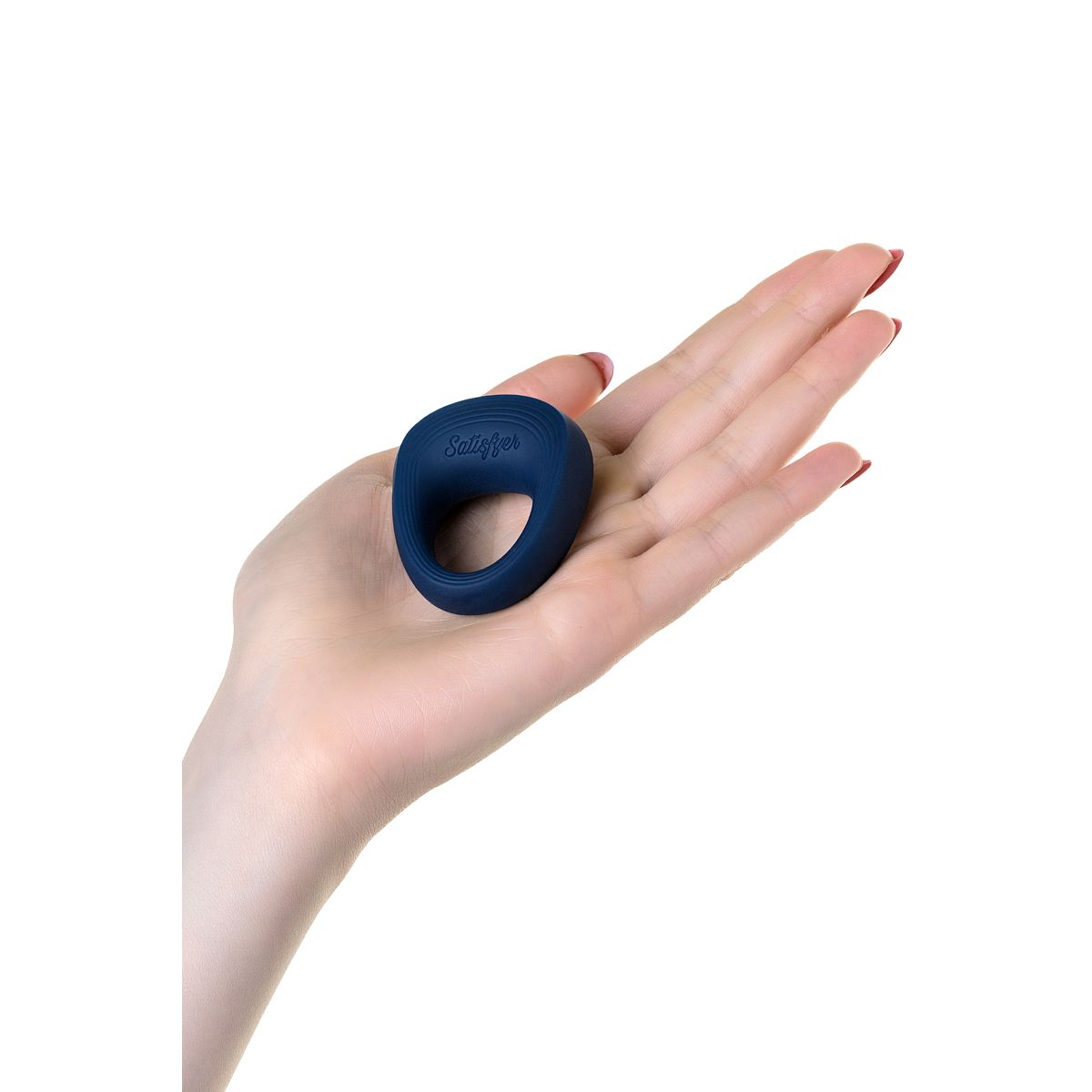 Купить синее эрекционное кольцо на пенис satisfyer power ring Image