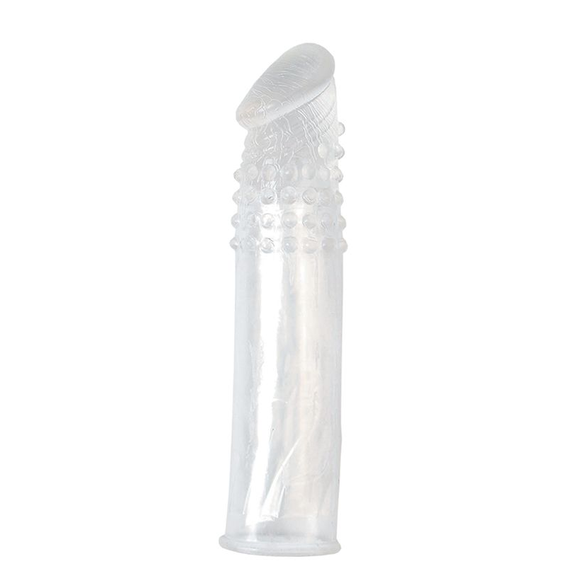 Купить насадка-удлинитель из прозрачного силикона lidl extra silicone penis extension Image