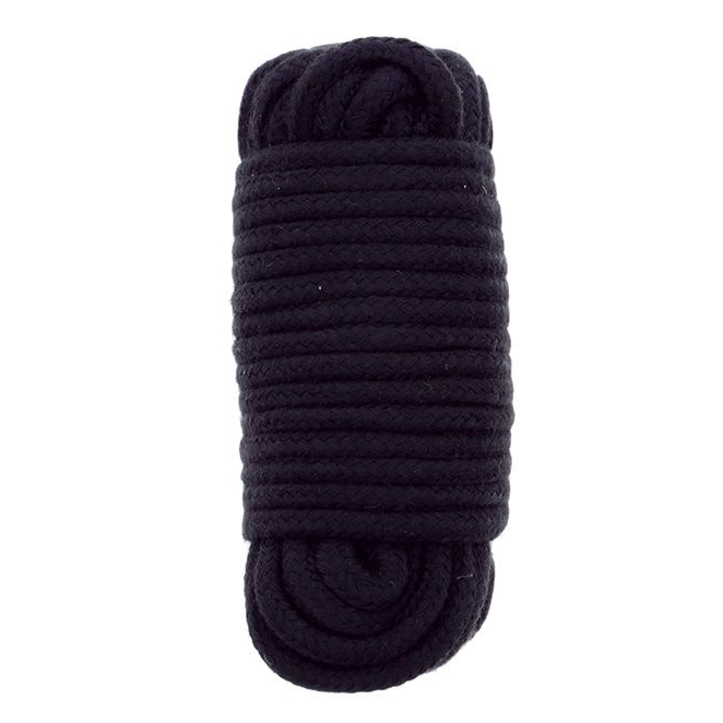 Купить черная веревка для связывания bondx love rope - 10 м. Image