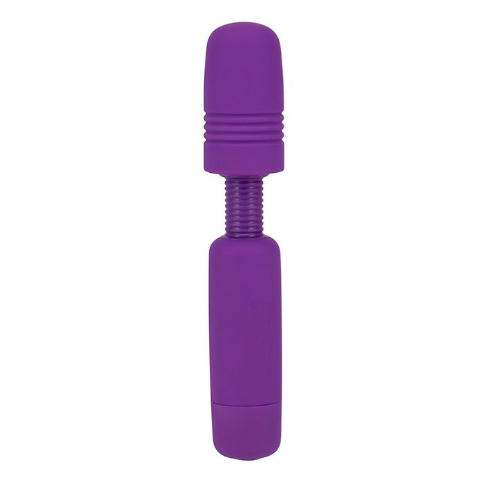 Купить фиолетовый мини-вибратор power tip jr massage wand Image