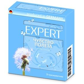 Купить супертонкие презервативы expert  чувство полета  - 3 шт. Image