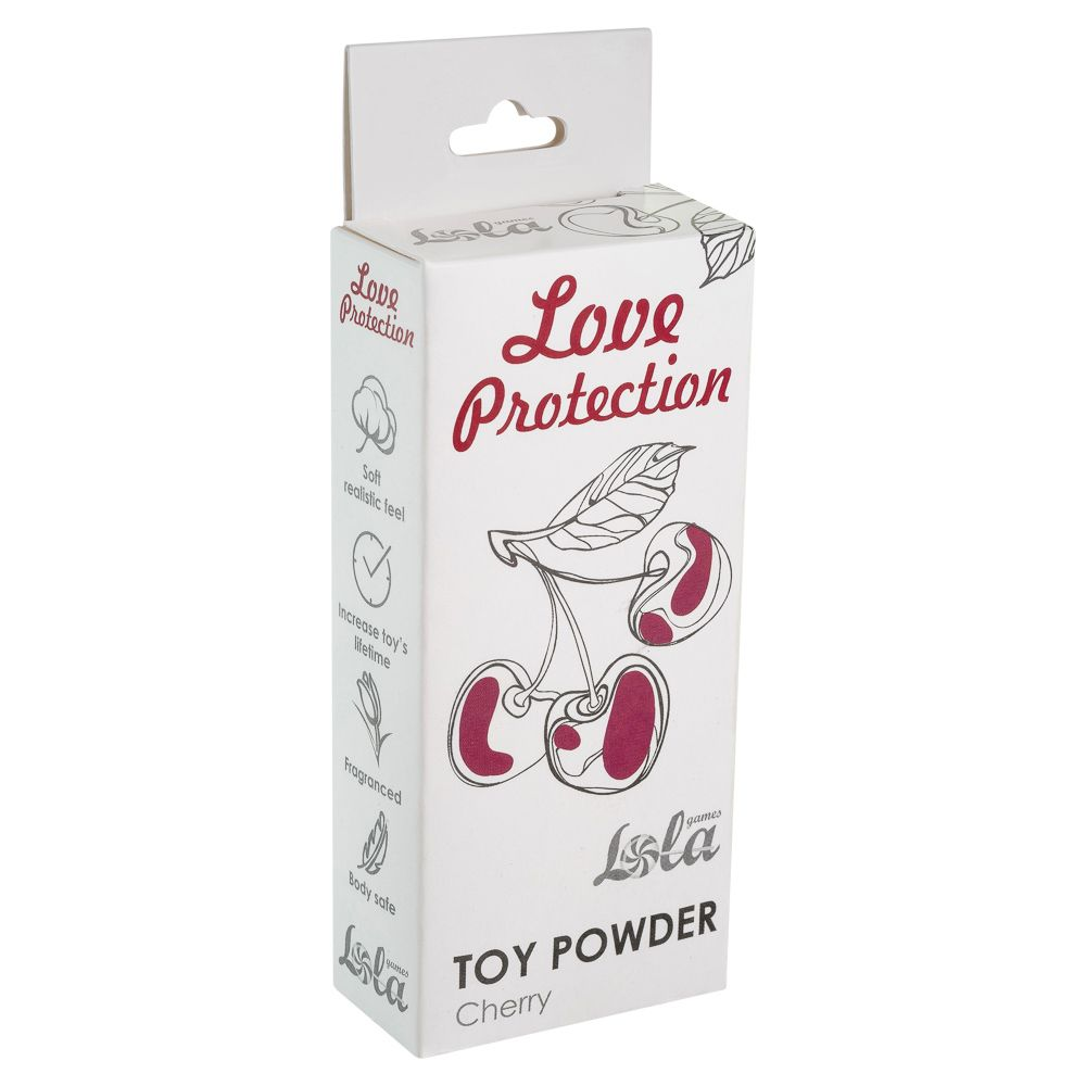 Купить пудра для игрушек love protection с ароматом вишни - 15 гр. Image