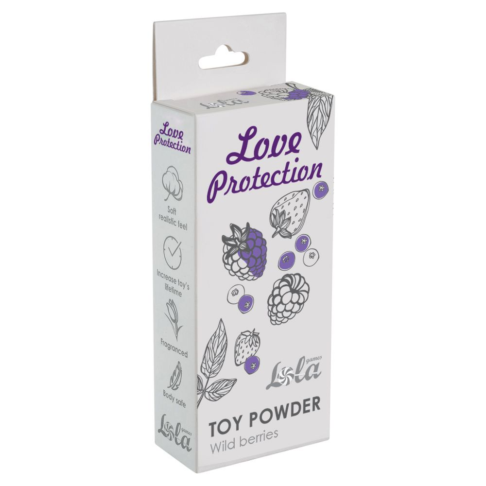 Купить пудра для игрушек love protection с ароматом лесных ягод - 15 гр. Image