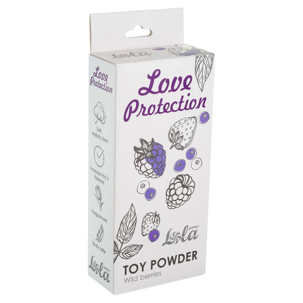 Купить пудра для игрушек love protection с ароматом лесных ягод - 30 гр. Image