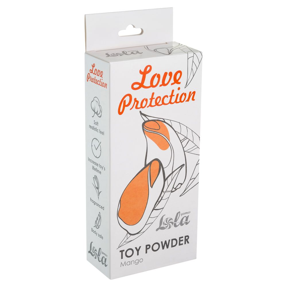 Купить пудра для игрушек love protection с ароматом манго - 30 гр. Image