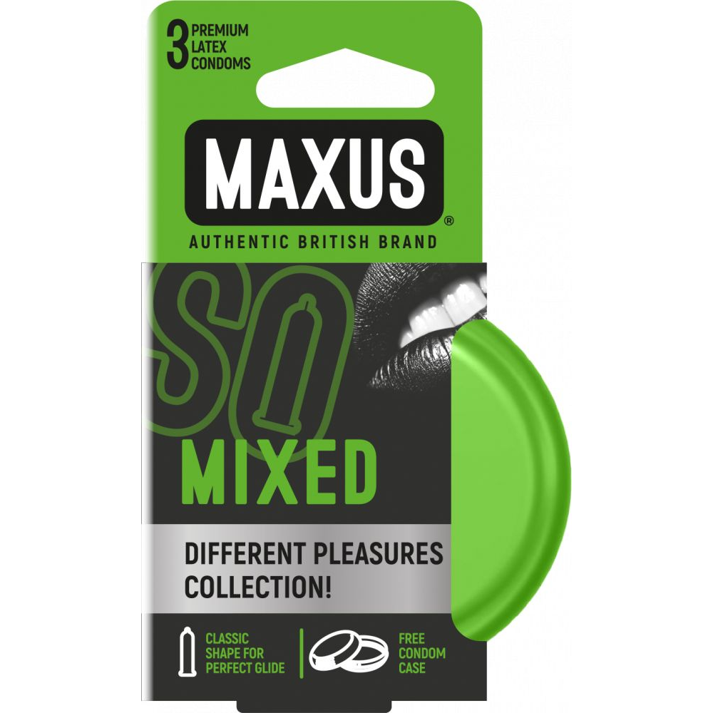 Купить презервативы в железном кейсе maxus mixed - 3 шт. Image