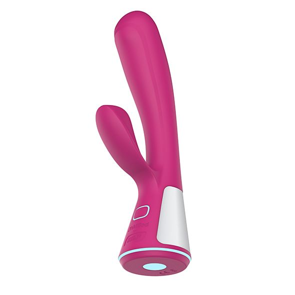 Купить розовый интерактивный вибратор kiiroo ohmibod fuse - 18 см. Image