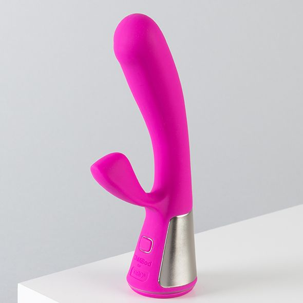 Купить розовый интерактивный вибратор kiiroo ohmibod fuse - 18 см. Image