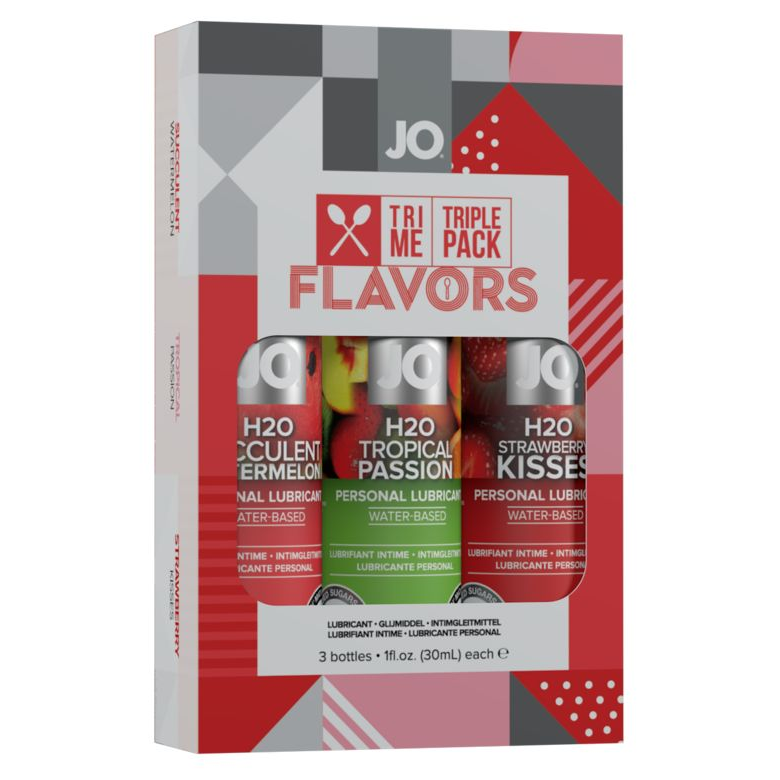 Купить подарочный набор ароматизированных лубрикантов tri-me triple pack flavors Image