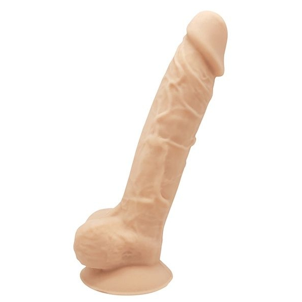 Купить телесный реалистичный фаллоимитатор dildo 7inch flesh - 17,7 см. Image