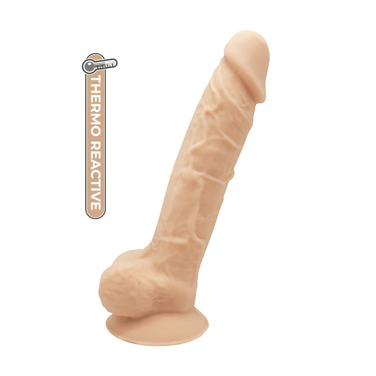 Купить телесный реалистичный фаллоимитатор dildo 9inch flesh - 22,9 см. Image