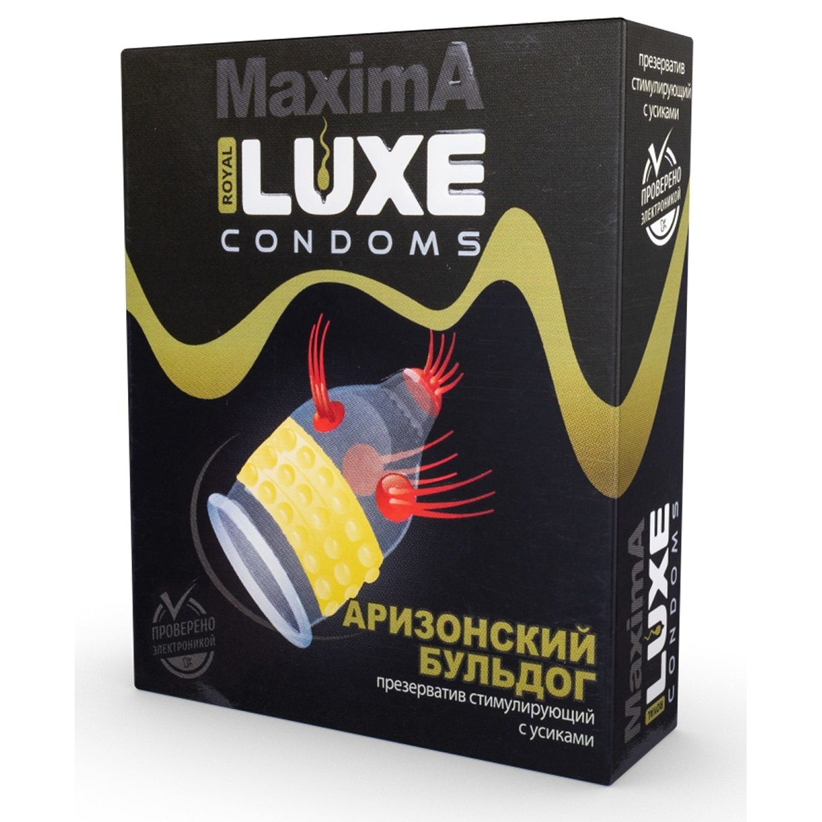 Купить презерватив luxe maxima  аризонский бульдог  - 1 шт. Image