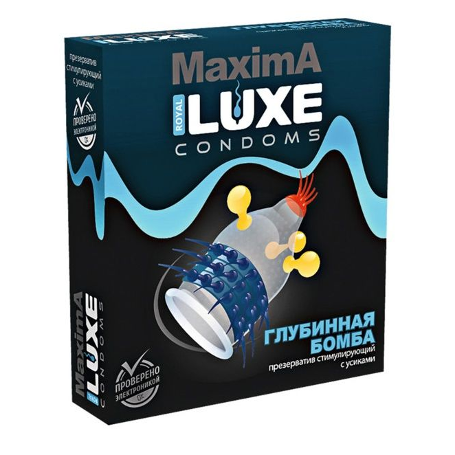 Купить презерватив luxe maxima  глубинная бомба  - 1 шт. Image