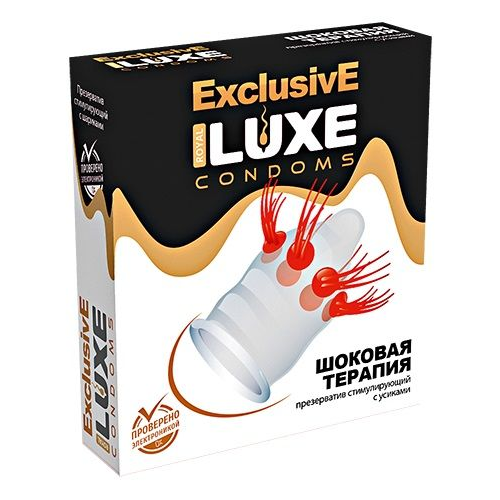 Купить презерватив luxe exclusive  шоковая терапия  - 1 шт. Image