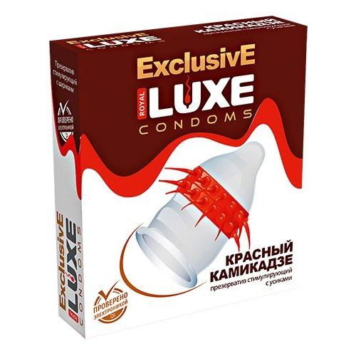 Купить презерватив luxe  exclusive   красный камикадзе  - 1 шт. Image