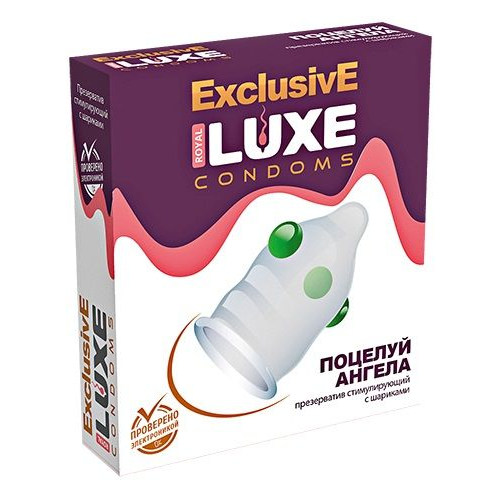 Купить презерватив luxe  exclusive  поцелуй ангела  - 1 шт. Image