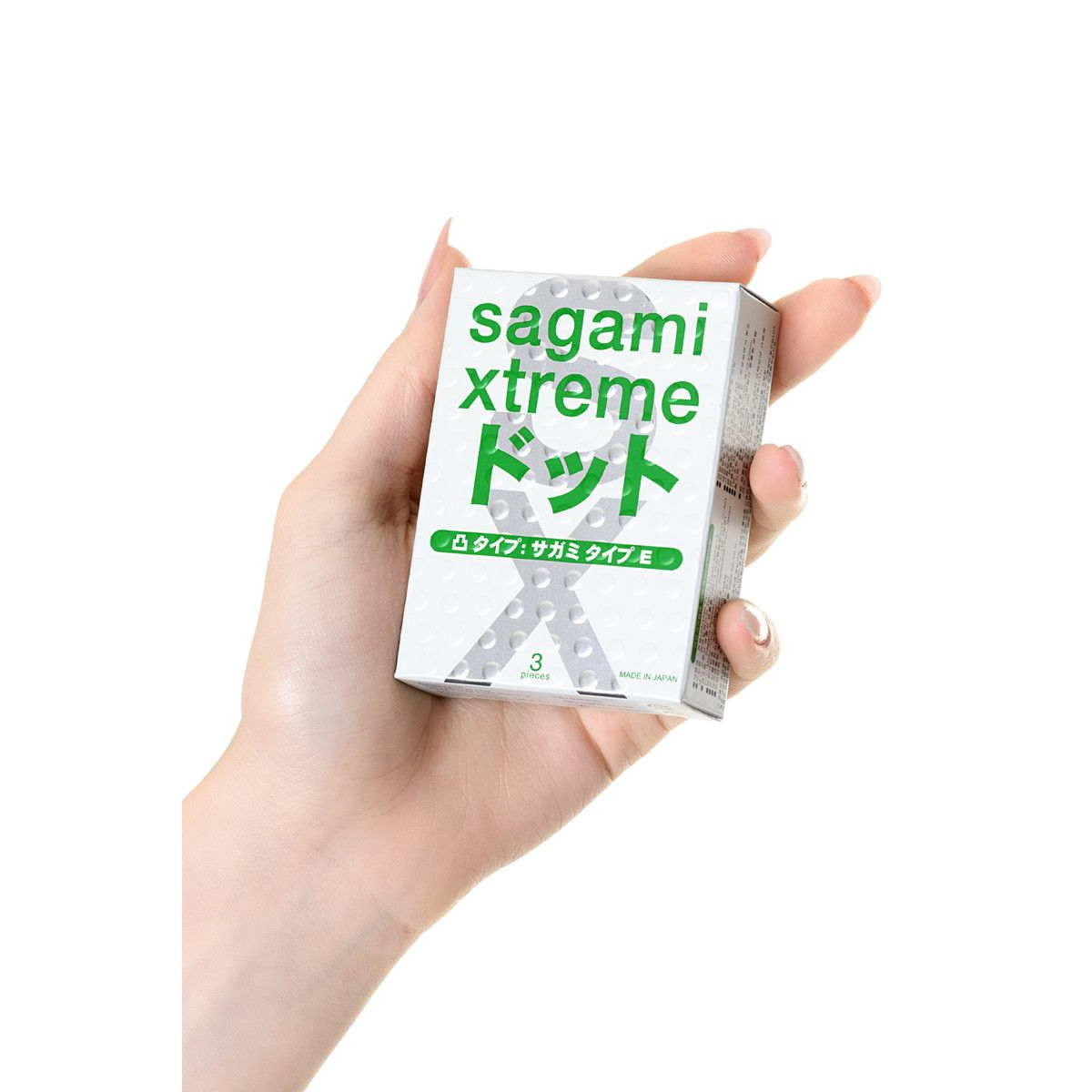 Купить презервативы sagami xtreme type-e с точками - 3 шт. Image