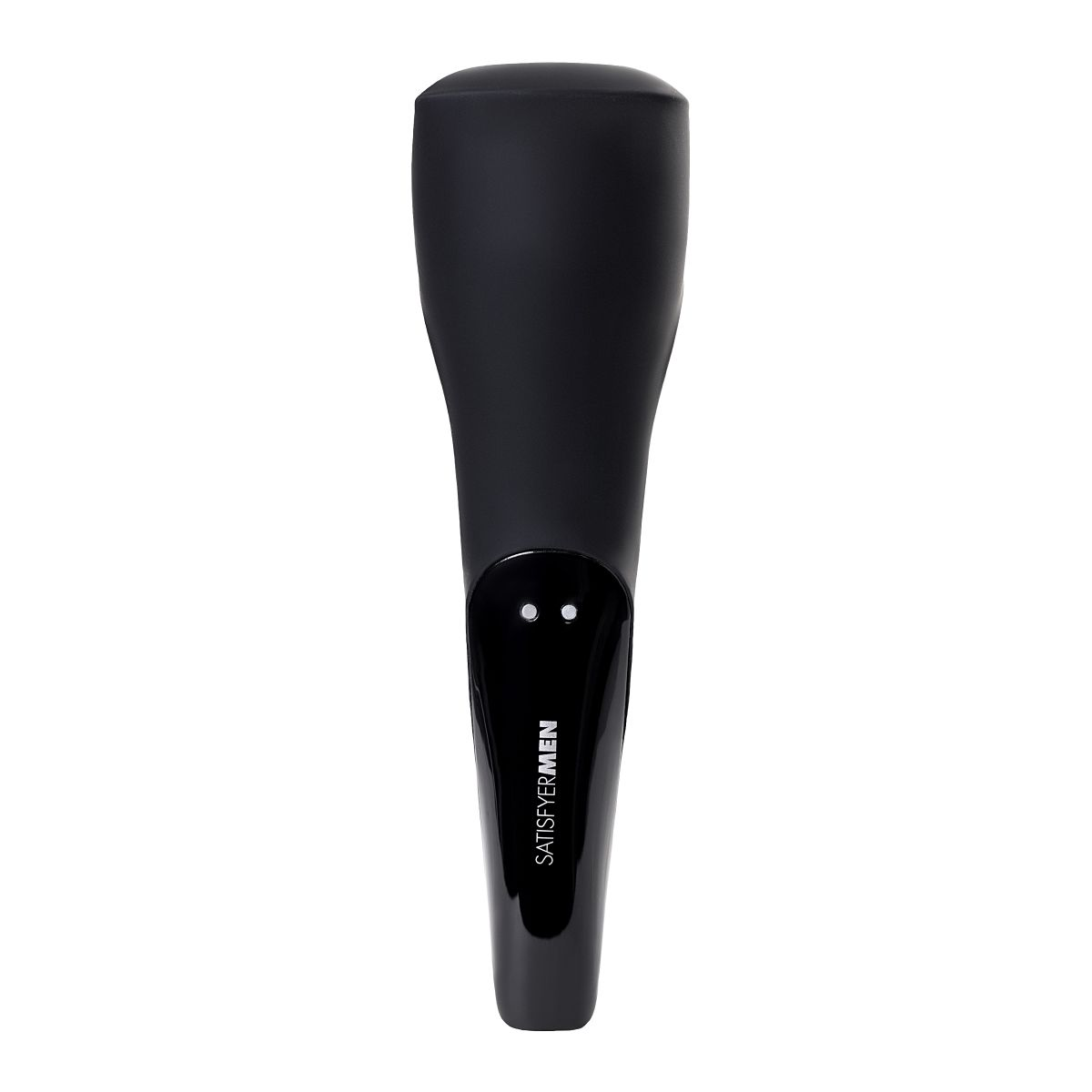 Купить чёрный нереалистичный мастурбатор с вибрацией satisfyer men wand Image