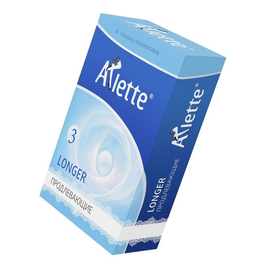 Купить презервативы arlette longer с продлевающим эффектом - 6 шт. Image