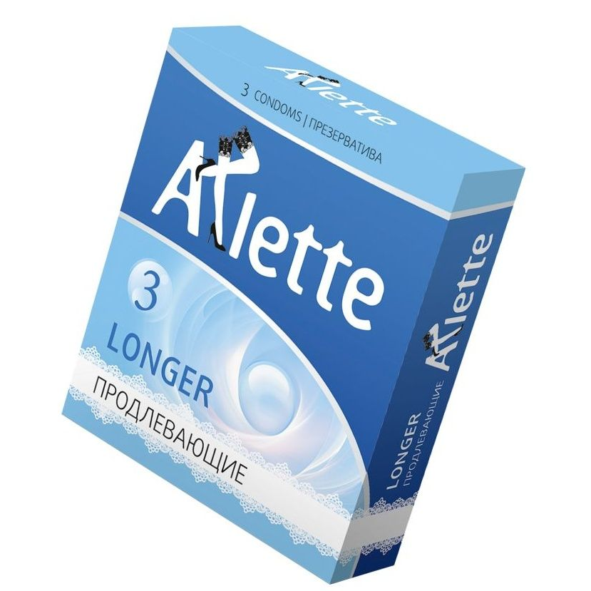 Купить презервативы arlette longer с продлевающим эффектом - 3 шт. Image