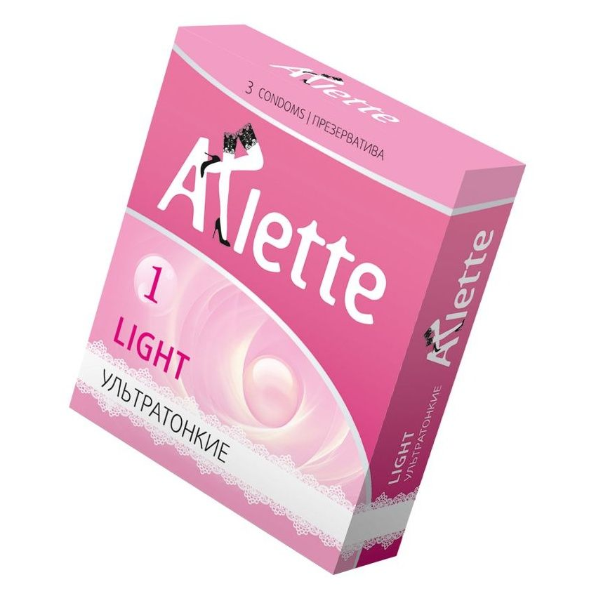 Купить ультратонкие презервативы arlette light - 3 шт. Image