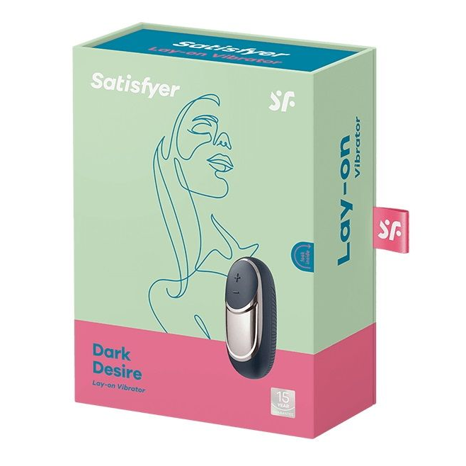 Купить черный вибромассажер satisfyer dark desire Image