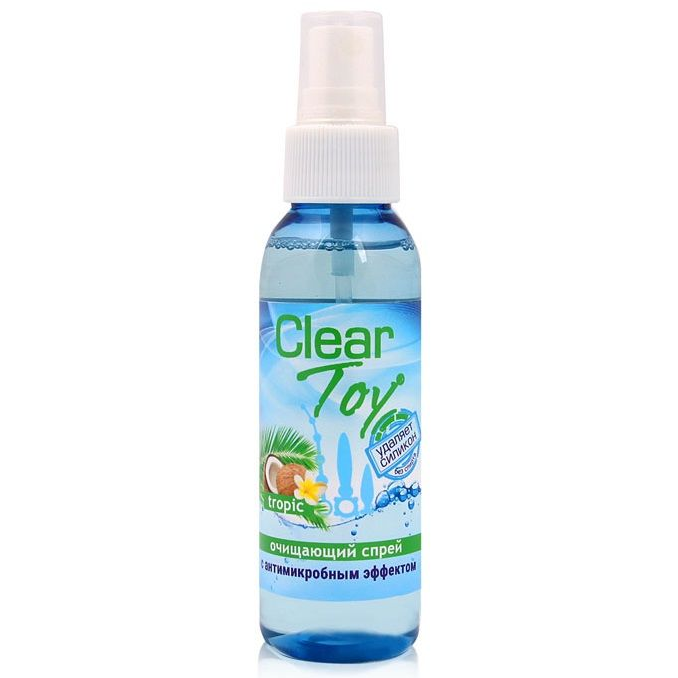 Купить очищающий спрей для игрушек clear toy tropic - 100 мл. Image