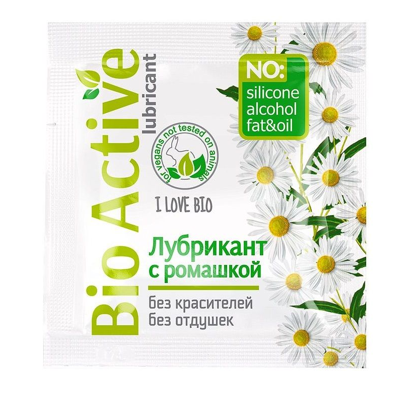 Купить саше лубриканта на водной основе bio active - 3 гр. Image