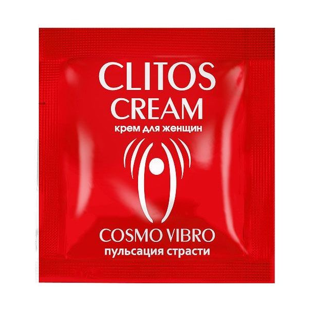 Купить саше возбуждающего крема для женщин clitos cream - 1,5 гр. Image