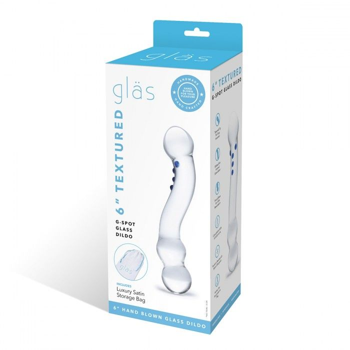 Купить изогнутый стеклянный стимулятор g-точки curved g-spot - 15,2 см. Image