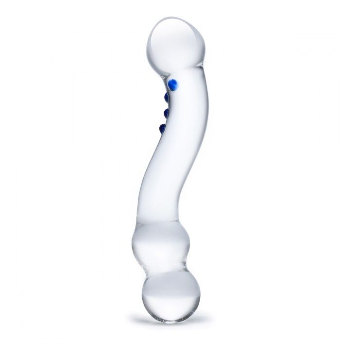 Купить изогнутый стеклянный стимулятор g-точки curved g-spot - 15,2 см. Image