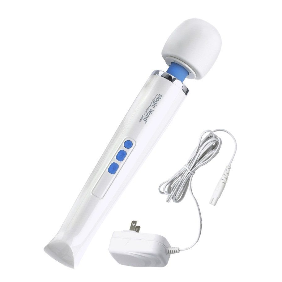 Купить беспроводной вибромассажер magic wand rechargeable Image