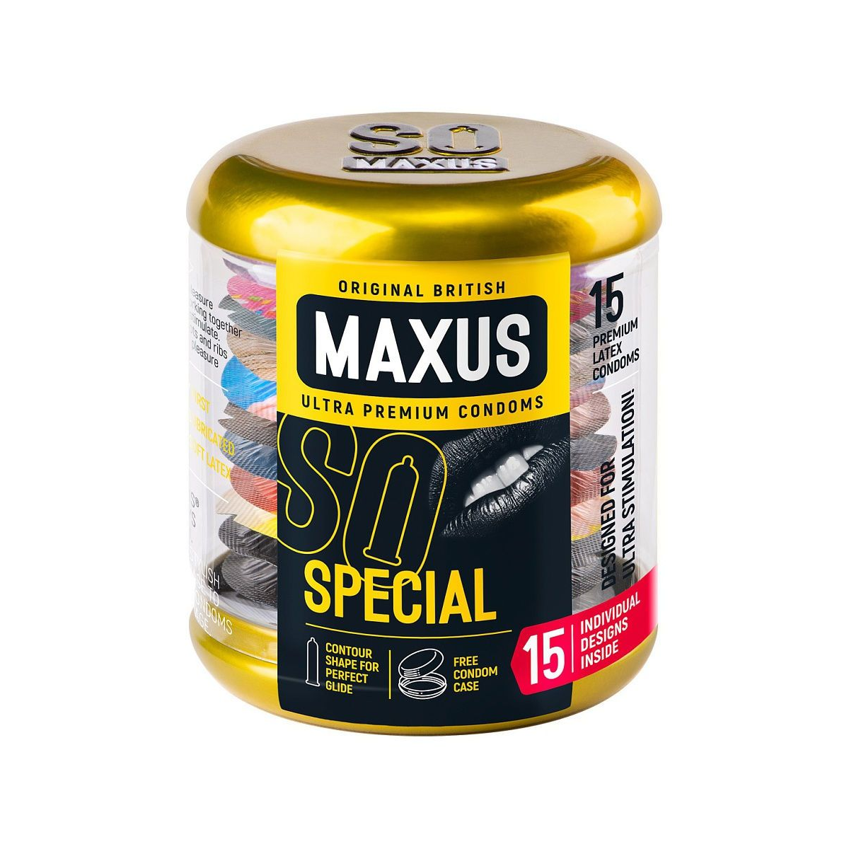 Купить презервативы с точками и рёбрами maxus special - 15 шт. Image