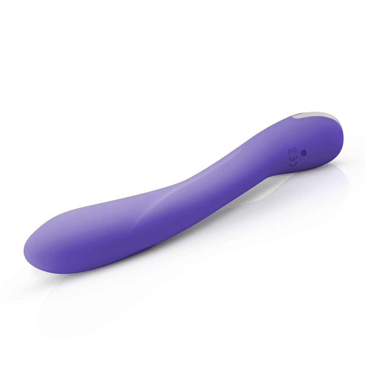 Купить фиолетовый вибратор для g-стимуляции lici g-spot vibrator - 22,5 см. Image