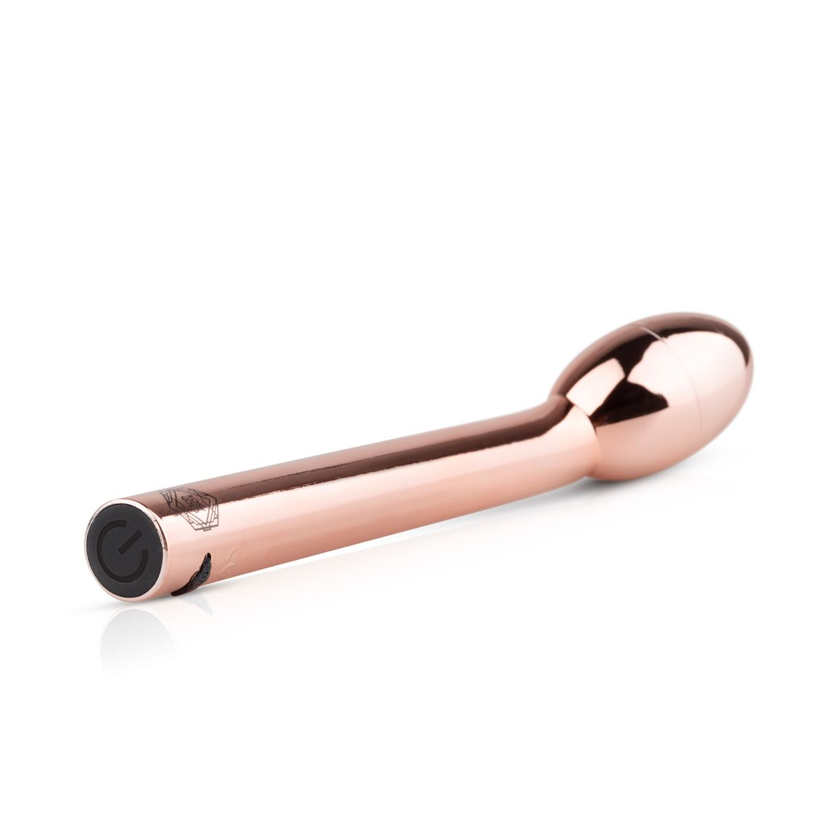 Купить золотистый вибратор для g-стимуляции rosy gold g-spot vibrator - 22 см. Image