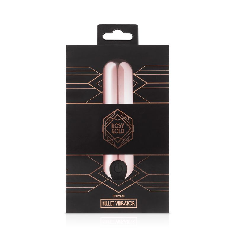 Купить золотистая вибропуля rosy gold bullet vibrator - 7,5 см. Image