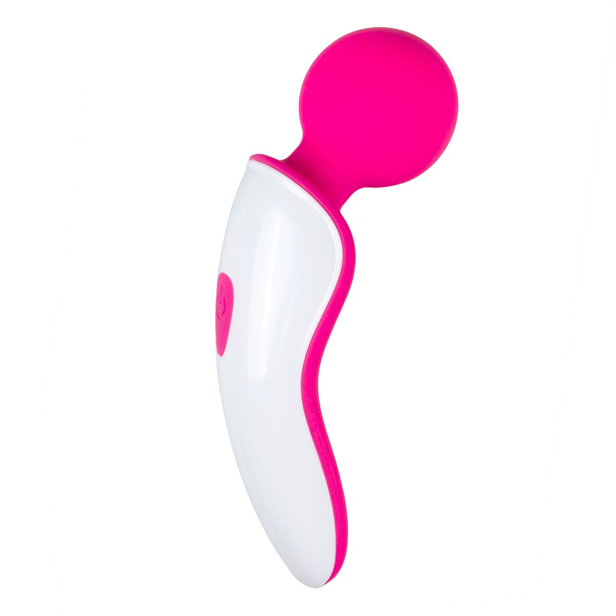 Купить розово-белый вибромассажер easytoys mini wand massager Image