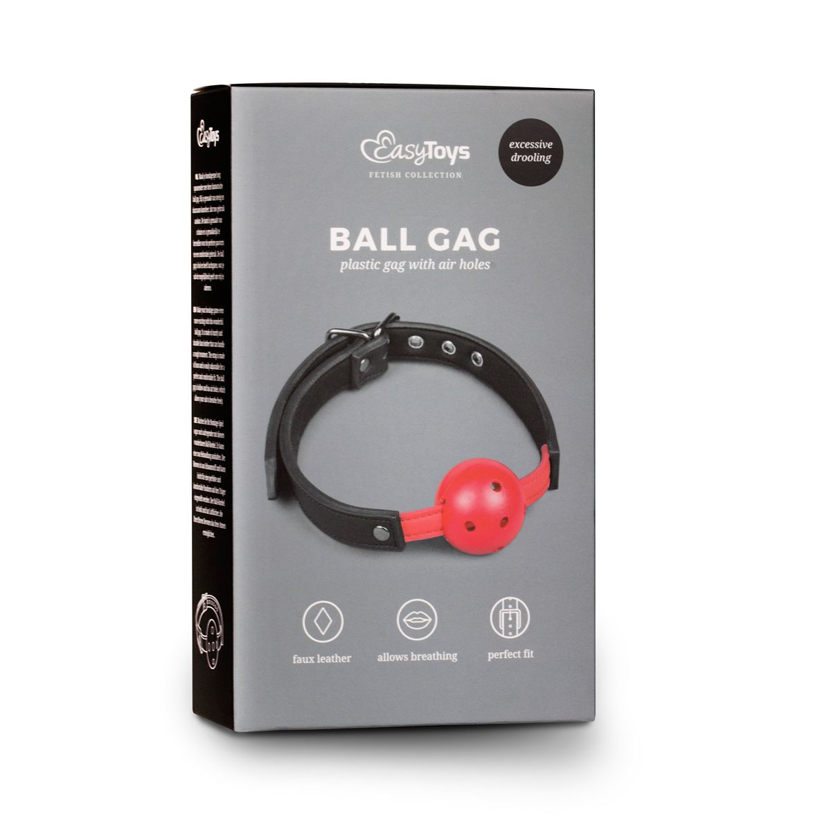 Купить красный кляп-шар easytoys ball gag with pvc ball Image