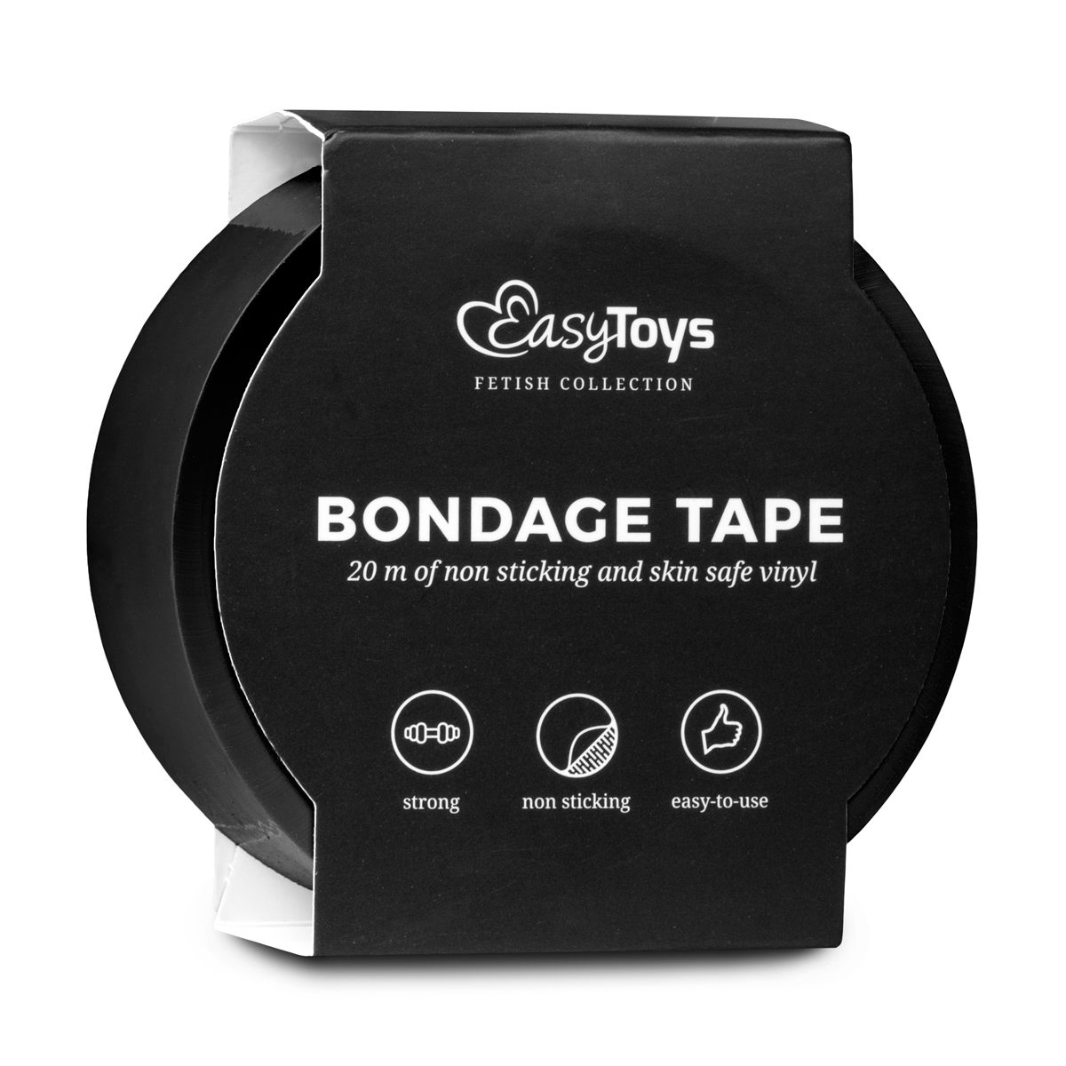 Купить черная лента для бондажа easytoys bondage tape - 20 м. Image