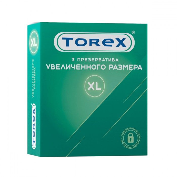 Купить презервативы torex  увеличенного размера  - 3 шт. Image