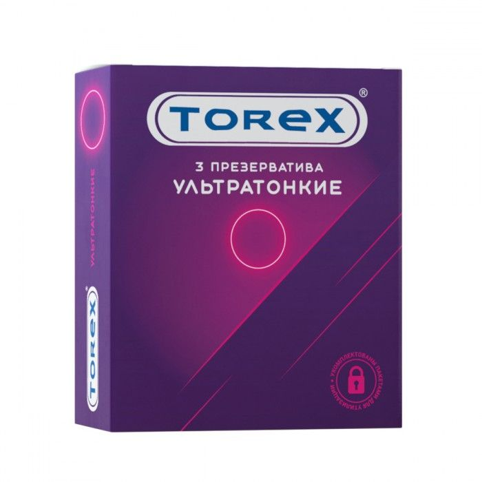 Купить презервативы torex  ультратонкие  - 3 шт. Image