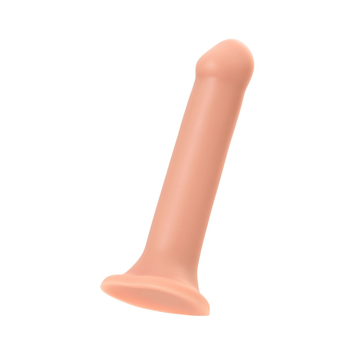 Купить телесный фаллос на присоске silicone bendable dildo xl - 20 см. Image