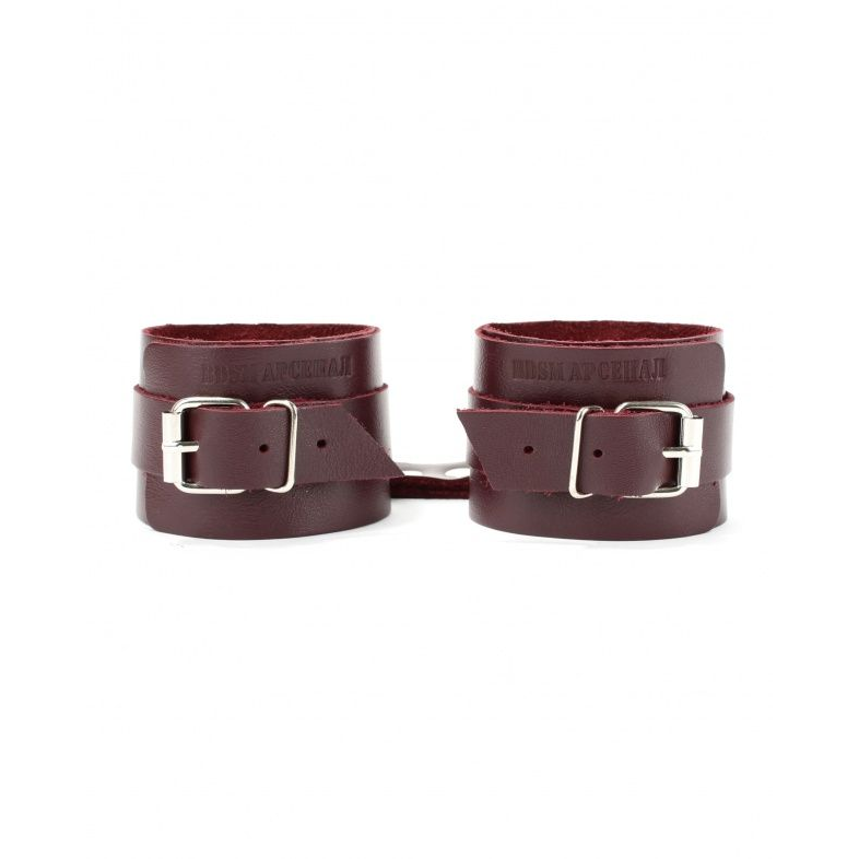 Купить бордовые наручники maroon handcuffs Image