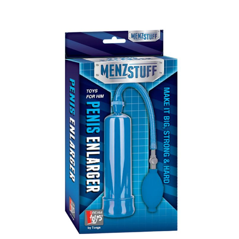 Купить синяя вакуумная помпа menzstuff penis enlarger Image