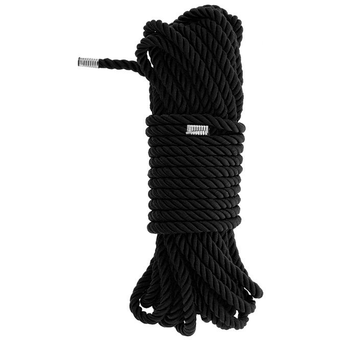 Купить черная веревка для бондажа bondage rope - 10 м. Image