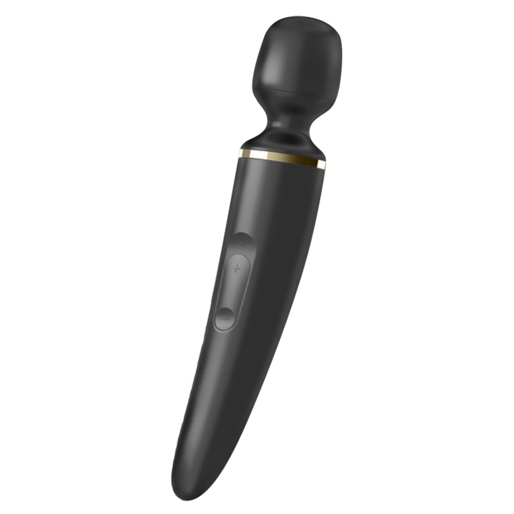 Купить черный вибратор satisfyer wand-er woman Image