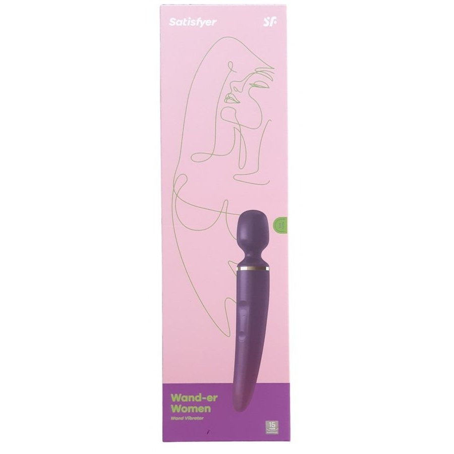 Купить фиолетовый вибратор satisfyer wand-er woman Image