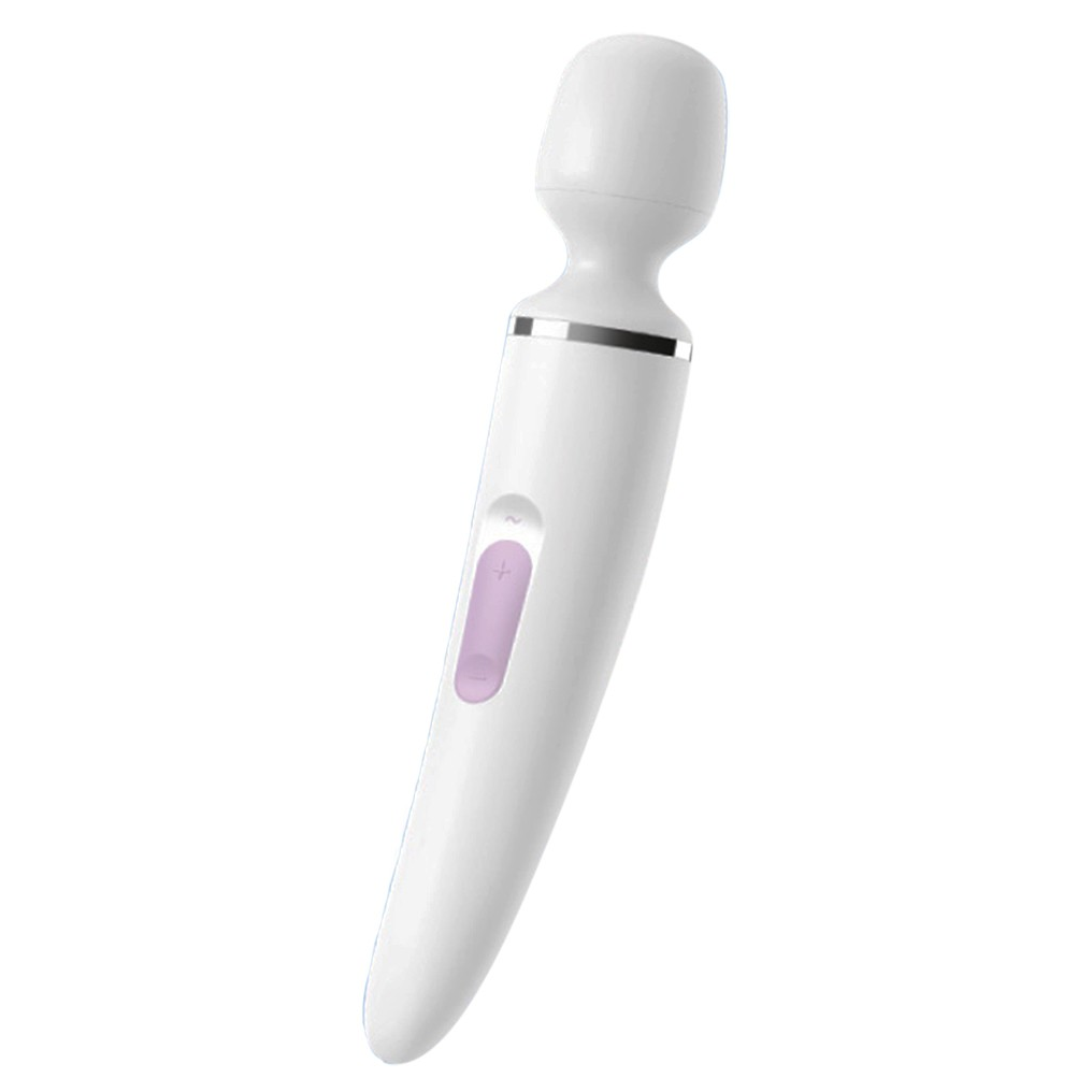 Купить белый вибратор satisfyer wand-er woman Image