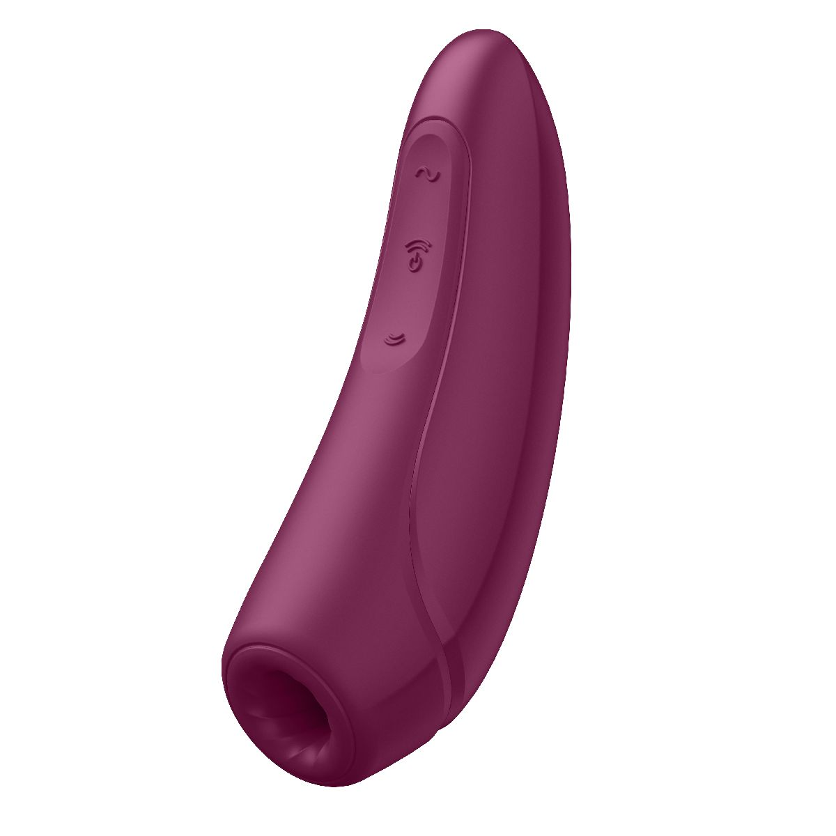 Купить бордовый вакуум-волновой стимулятор satisfyer curvy 1+ Image