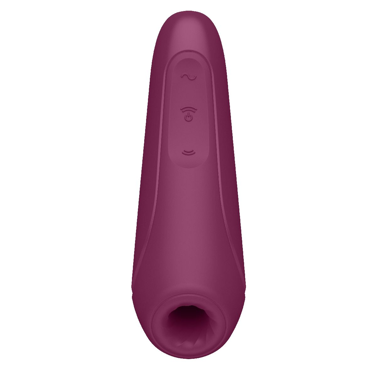 Купить бордовый вакуум-волновой стимулятор satisfyer curvy 1+ Image